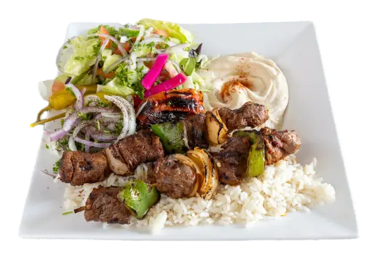 Beef Tenderloin Kabab Plate