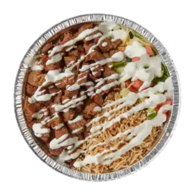 Lamb Gyro Over Rice